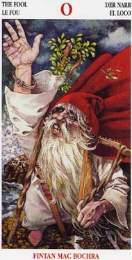 The Fool in the deck Celtic Tarot II (ITA)