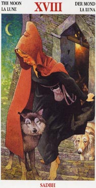 The Moon in the deck Celtic Tarot II (ITA)