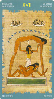 The Star in the deck Tarot of Cleopatra