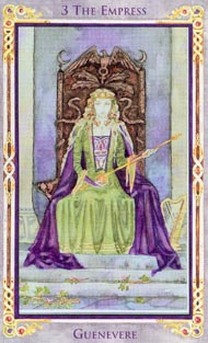 The Empress in the deck Legend: The Arthurian Tarot