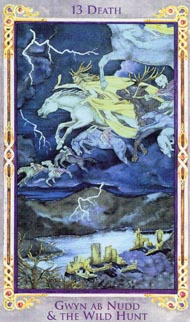 Death in the deck Legend: The Arthurian Tarot