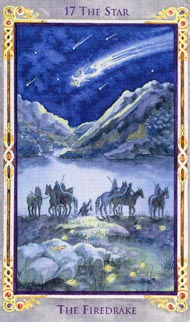 The Star in the deck Legend: The Arthurian Tarot