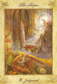 Judgment in the deck Llewellyn Tarot