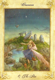 The Star in the deck Llewellyn Tarot