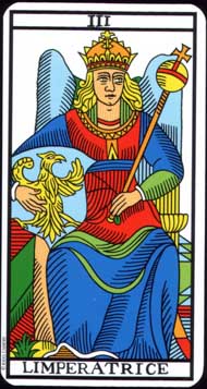 The Empress in the deck Tarot de Marseille Jodorowsky-Camoin