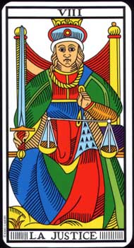 Strength in the deck Tarot de Marseille Jodorowsky-Camoin