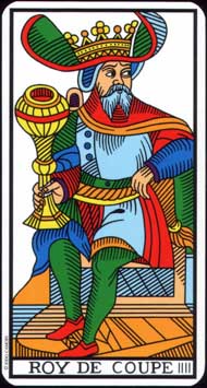 King of Cups in the deck Tarot de Marseille Jodorowsky-Camoin