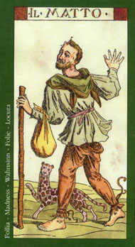 The Fool in the deck Tarot of the Master