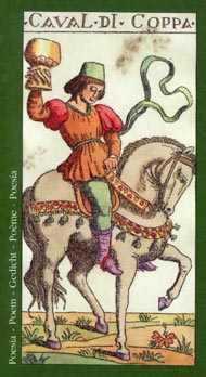 Knight of Cups in the deck Tarot of the Master