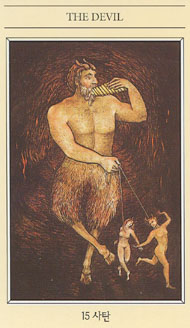 The Devil in the deck The Mythic Tarot