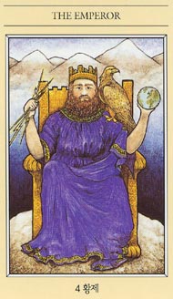 The Emperor in the deck The Mythic Tarot