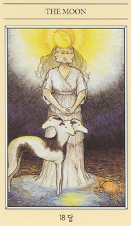 The Moon in the deck The Mythic Tarot