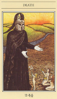 Death in the deck The Mythic Tarot