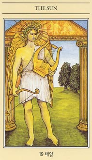 The Sun in the deck The Mythic Tarot