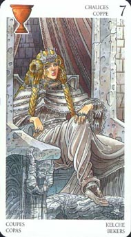 Seven of Cups in the deck Avalon Tarot