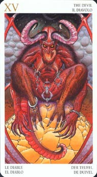 The Devil in the deck Avalon Tarot