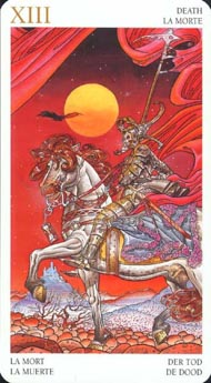 Death in the deck Avalon Tarot