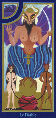 The Devil in the deck Tarot du Roy Nissanka