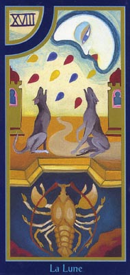 The Moon in the deck Tarot du Roy Nissanka