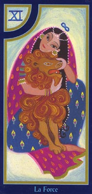 Justice  in the deck Tarot du Roy Nissanka