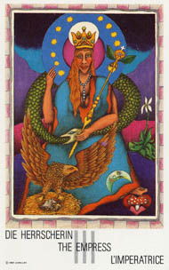 The Empress in the deck New Age Tarot