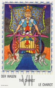 The Chariot in the deck New Age Tarot