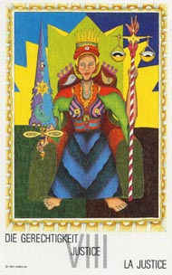 Strength in the deck New Age Tarot