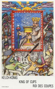 King of Cups in the deck New Age Tarot