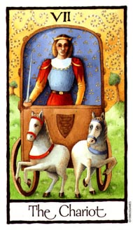 The Chariot in the deck Old English Tarot