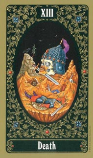 Death in the deck Russian Tarot of St. Petersburg