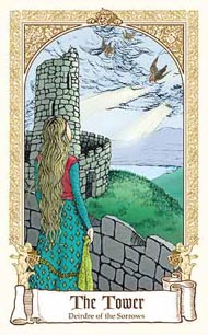 The Tower in the deck Fairytale Tarot