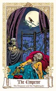 The Emperor in the deck Fairytale Tarot