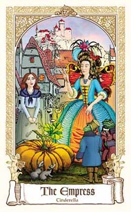 The Empress in the deck Fairytale Tarot