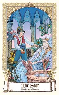 The Moon in the deck Fairytale Tarot