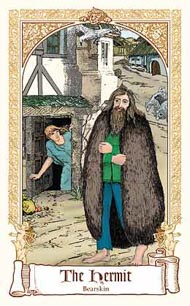 The Hermit in the deck Fairytale Tarot