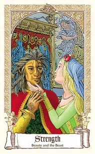 Justice  in the deck Fairytale Tarot