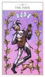 The Fool in the deck Renaissance Tarot Modern