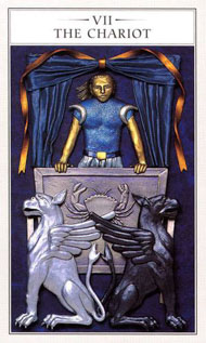 The Chariot in the deck Renaissance Tarot Modern