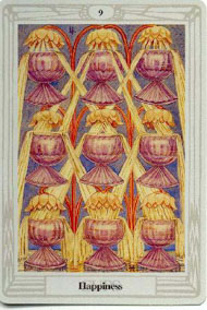 Nine of Cups in the deck Thoth Tarot