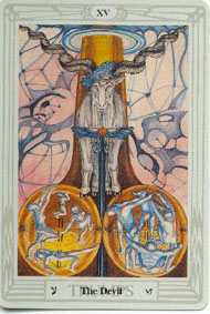 The Devil in the deck Thoth Tarot