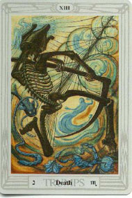 Death in the deck Thoth Tarot