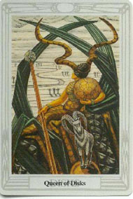 King of Pentacles in the deck Thoth Tarot