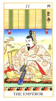 The Emperor in the deck Ukiyoe Tarot