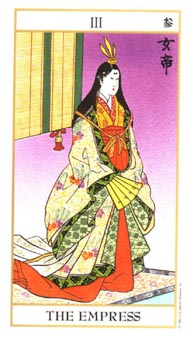 The Empress in the deck Ukiyoe Tarot