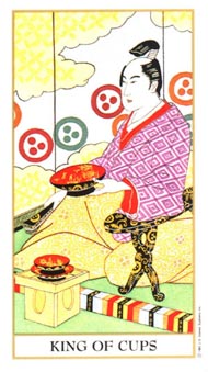 King of Cups in the deck Ukiyoe Tarot