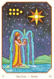 The Star in the deck Babylonian Tarot