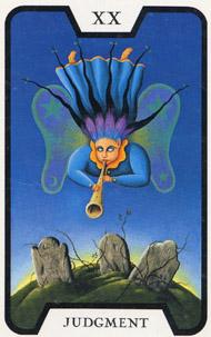 Judgment in the deck Witches Tarot