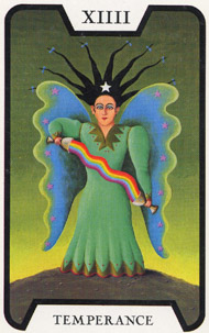 Temperance in the deck Witches Tarot