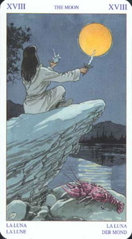 The Moon in the deck Pagan Tarot