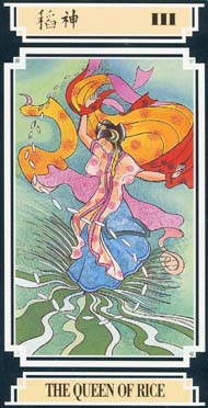 The Empress in the deck Golden Dragon Tarot